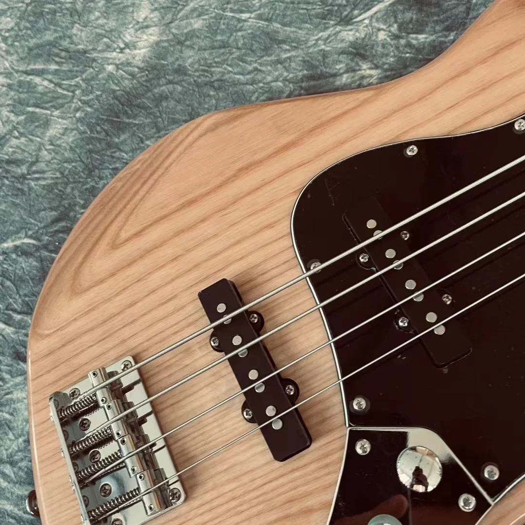 Solid Ashwood high quality electric bass guitar