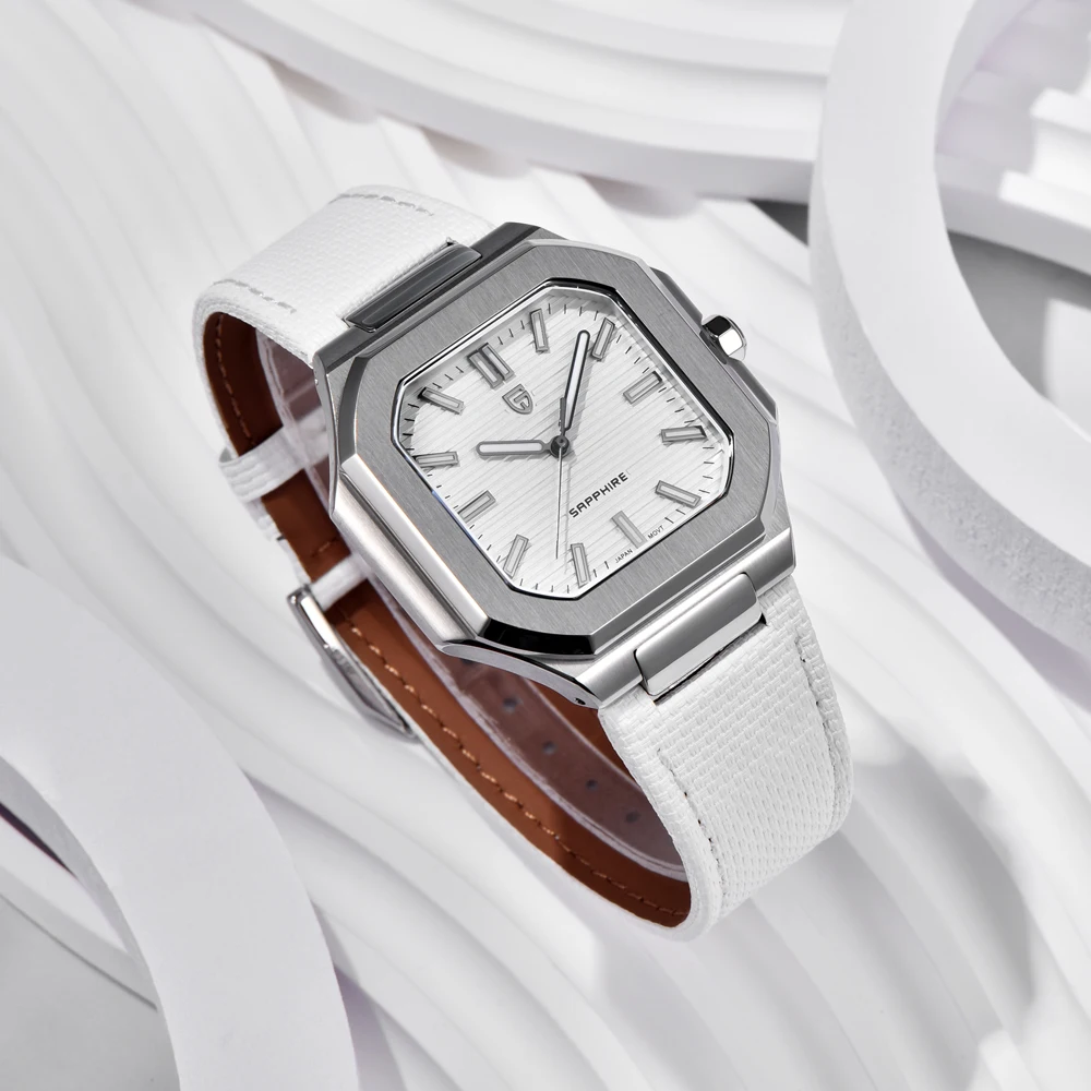 PAGANI DESIGN 2025 новые мужские часы с лентой, ретро кварцевые часы, мужские подарочные часы с сапфировым стеклом vh31, водонепроницаемые мужские часы из нержавеющей стали