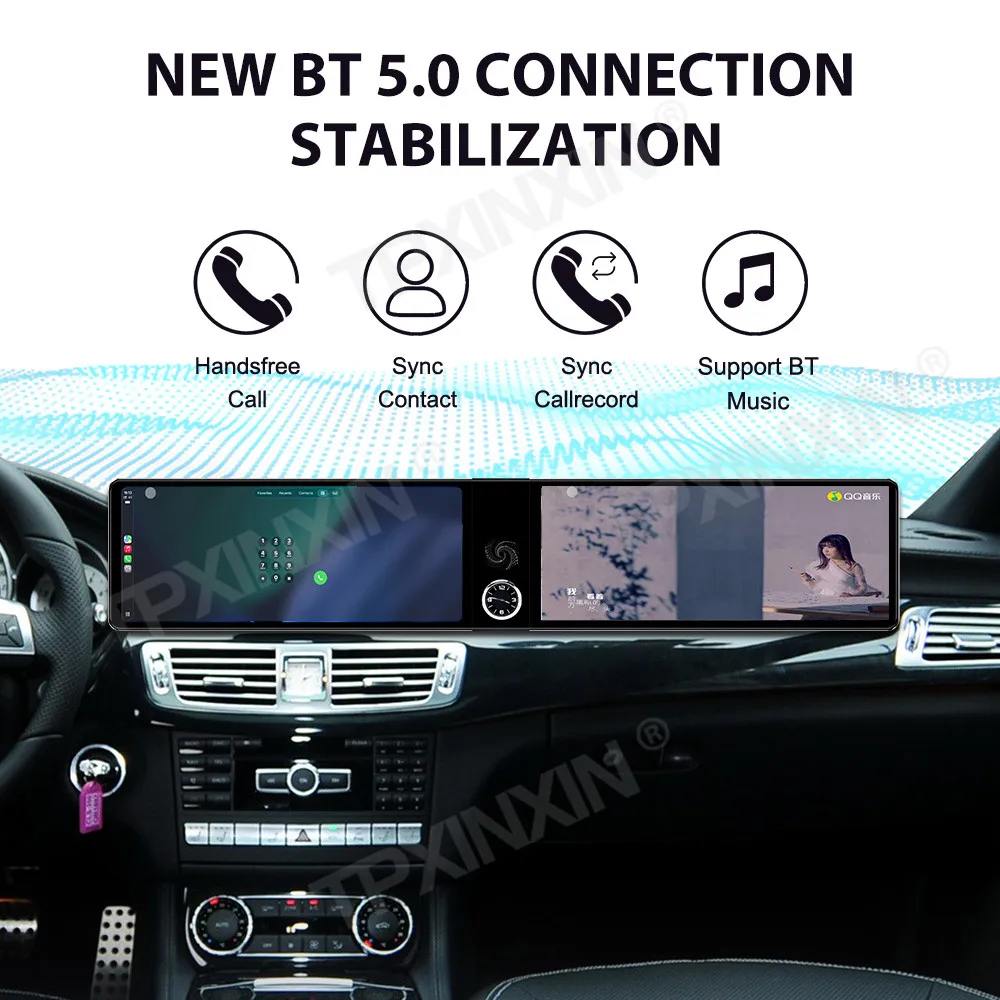 12.3 Inch Screen Car Radio For Mercedes-Benz CLS 2010-2014 Android GPS Navigation Multimedia Video Stereo Receiver Head Unit