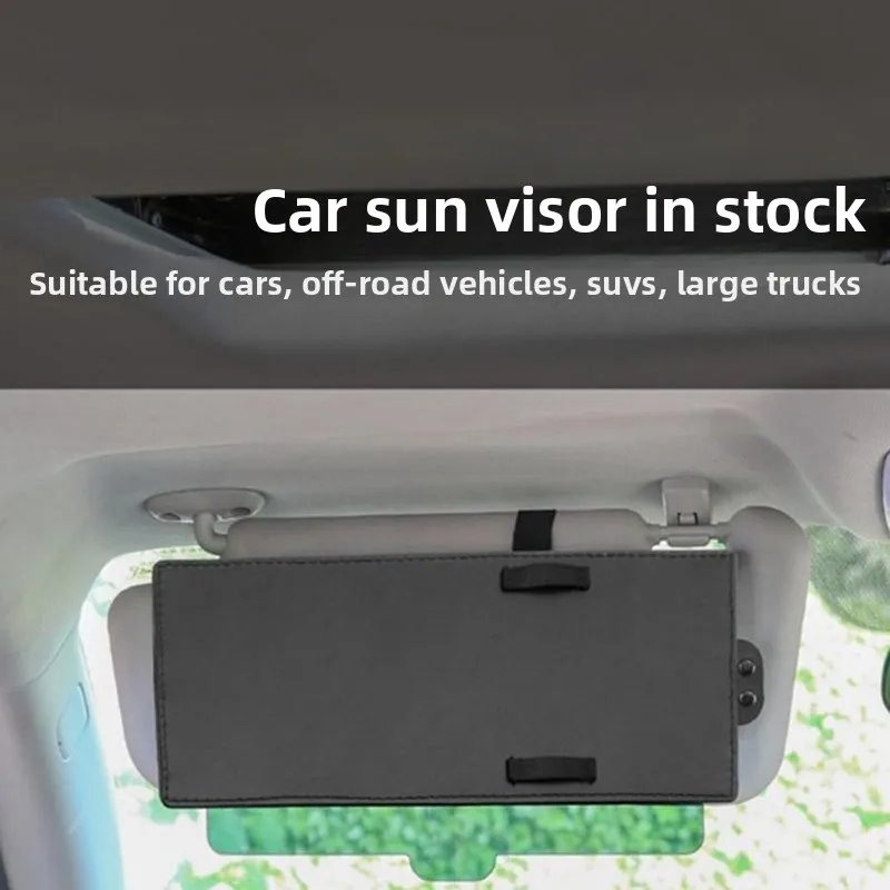 

Универсальный автомобильный удлинитель солнцезащитного козырька, антибликовый УФ-выдвижной солнцезащитный козырек, многофункциональные аксессуары, легко устанавливается, легкий вес
