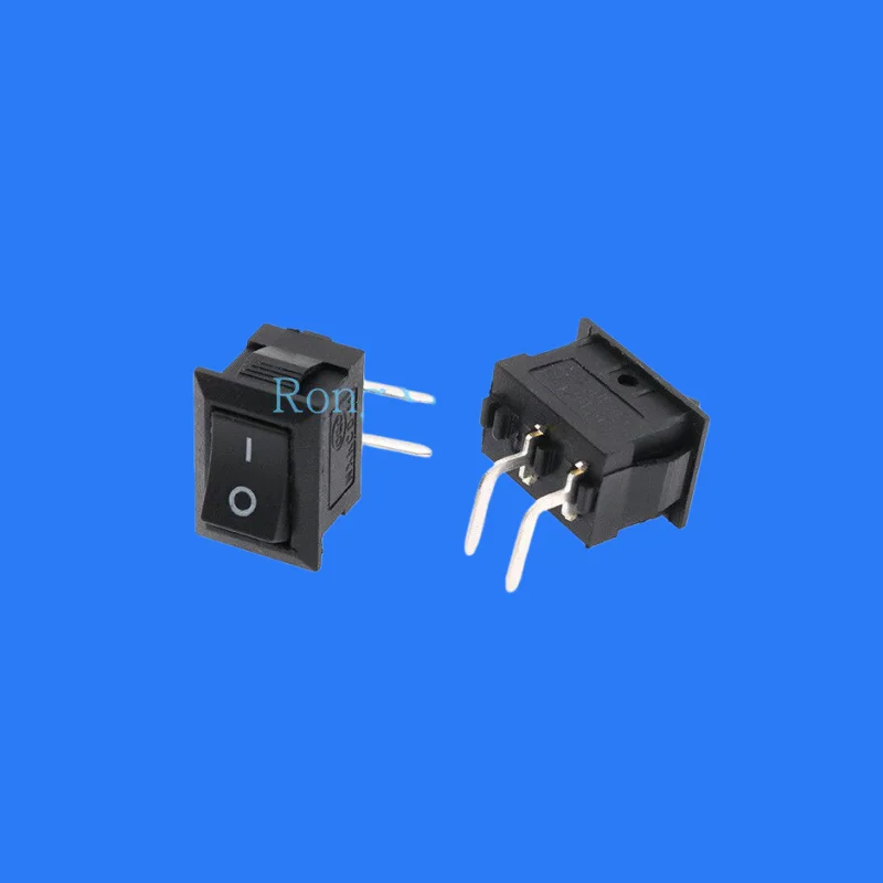 100PCS/small boat/shape switch KCD11 2-speed 2-foot 2-speed 3-foot 3-speed 3-foot rocker switch