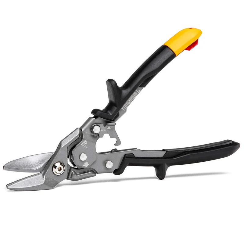 TOUGHBUILT TB-H4-60-L Left Cut Aviation Snips High Hardness High-quality Hand Tool Diagonal Cutting Pliers