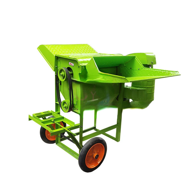 Multifunctional Rice Wheat Beans Sorghum Millet Thresher Electric Rapeseed Seed Threshing Shelling Machine