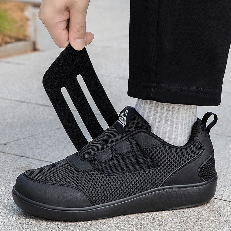 Men's Diabetic Shoes Wide Toe for Elderly Men Women Orthopedics Swollen Feet Adjustable Casual Sneakers Walking Foot Pain Relief