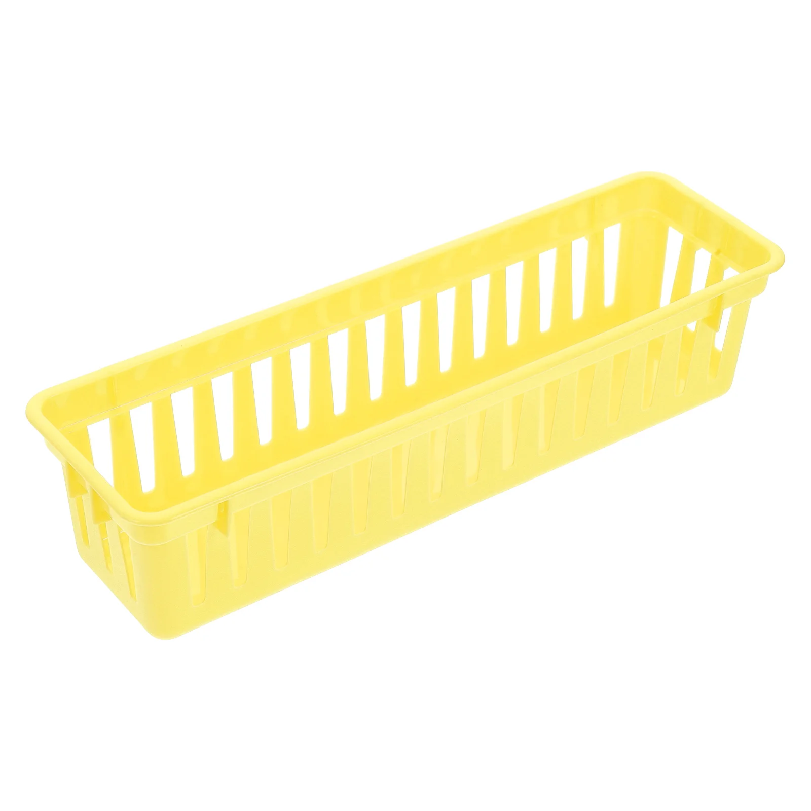 

Pencil Holder Desk Basket Multifunctional Storage Tray Colored Mesh Bin Classroom Organizer Student Stationery Container