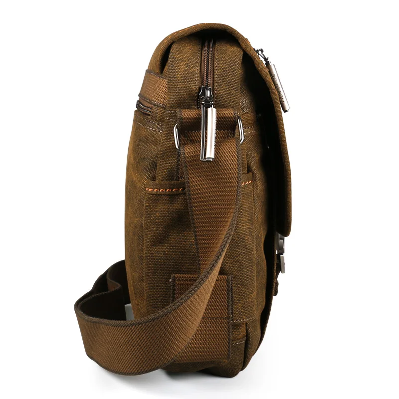 Ruil جديد الرجال قماش حقائب كتف الترفيه رسول خمر في الهواء الطلق ارتداء المقاومة حقيبة عادية موضة حقيبة كروسبودي