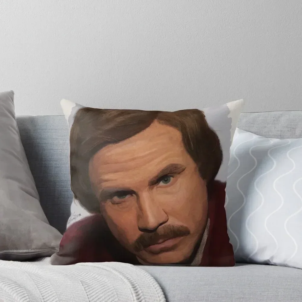 Ron Burgundy-The Anchorman Throw Pillow Throw Pillow Covers sleeping pillows Sofas Covers pillow