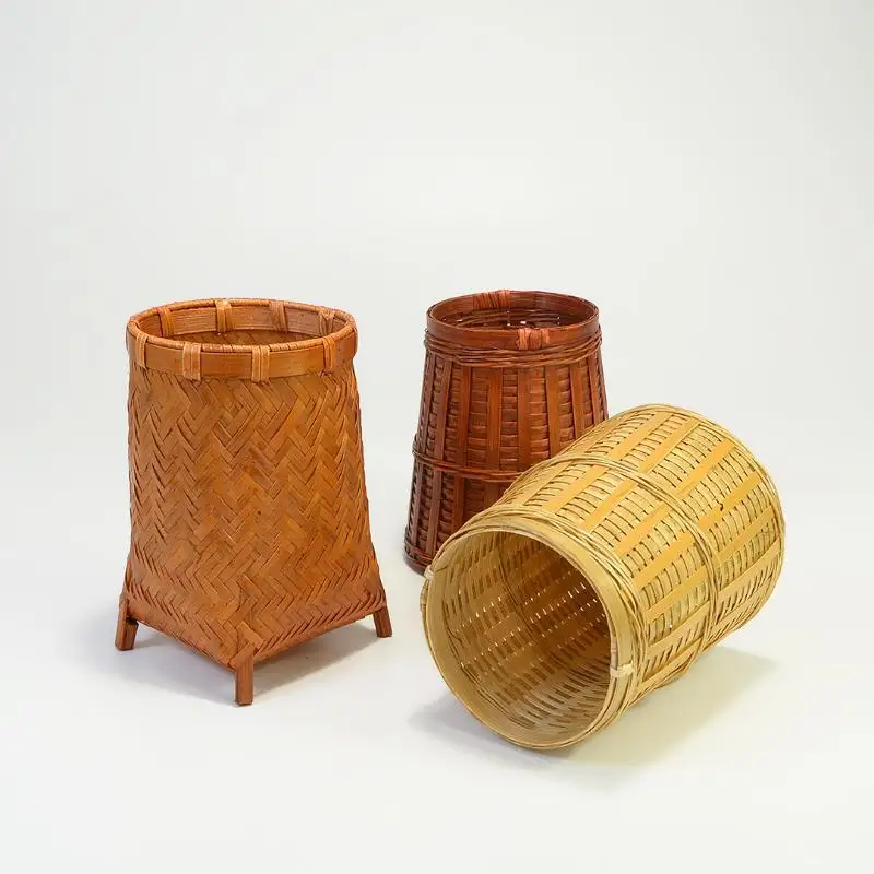 Rattan Pen Holder Pen Holder For Desk Waterproof And Sturdy Pen Holder School Office Supplies Stationery Desk Organizer