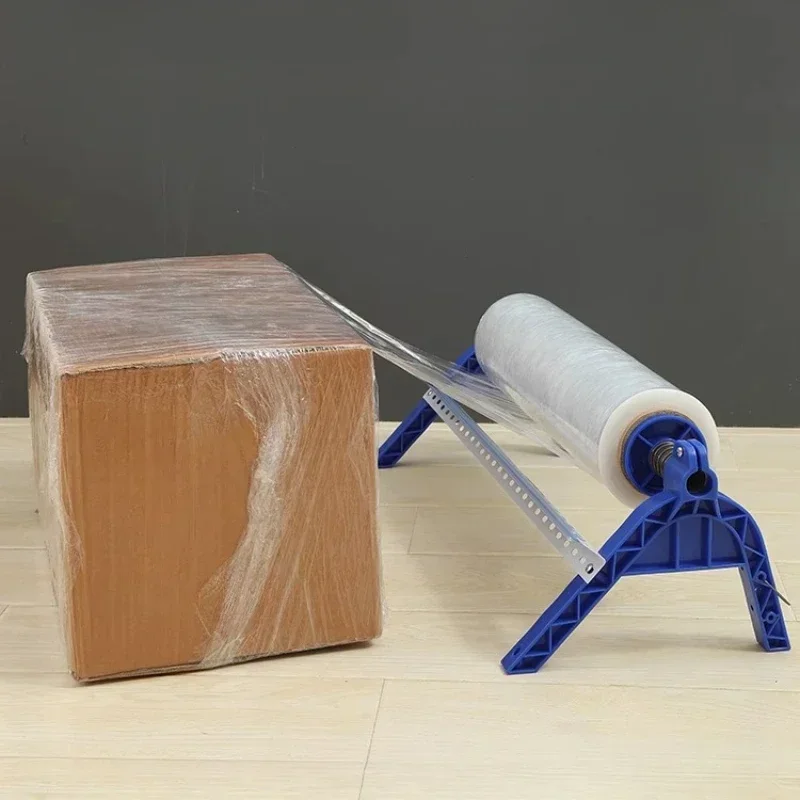 

Wrapping Film Packaging Machine DTF Film Holder Packing Device With Cutter Cling Film Capsule Apparatus Cuttable Wall Mount Kit