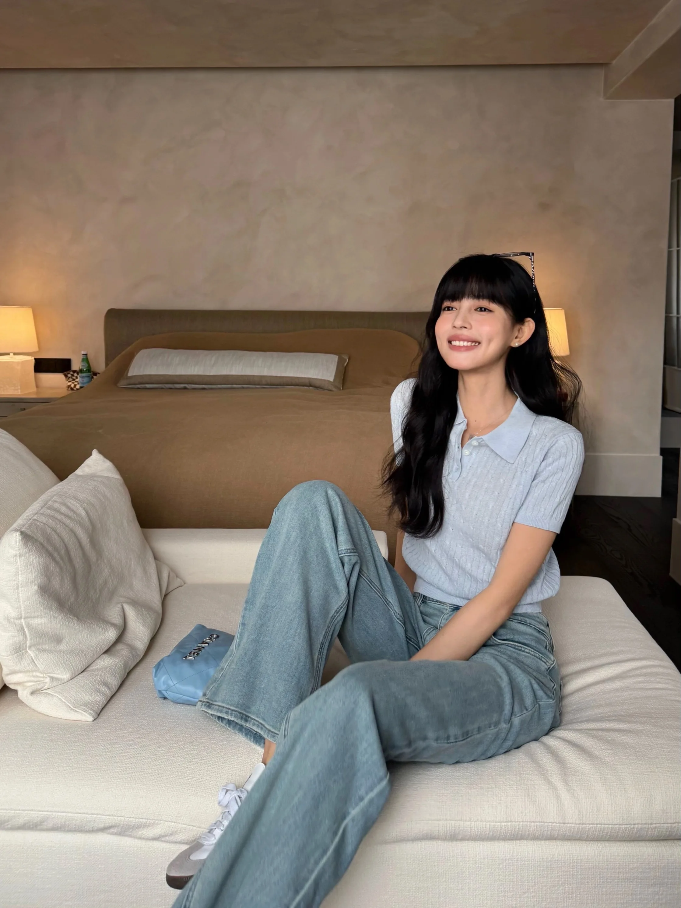 

Женский топ Chunyeon из смесового хлопка в стиле Old Money: уникальный дизайн, премиальный вид, вязаный, с коротким рукавом