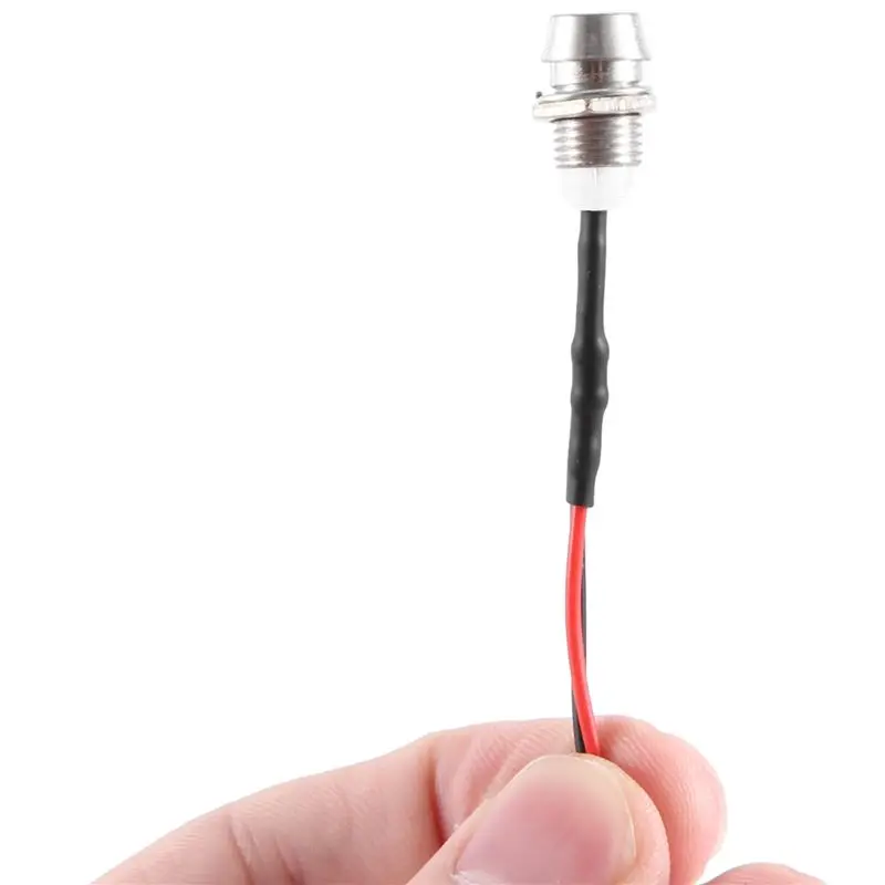 Zestaw LED A19Q-4 do modeli RC, pasuje do samochodów RC 1/10, ciężarówek, crawlerów, modeli RC, samochodów driftowych, reflektory, światła tylne, 5 mm