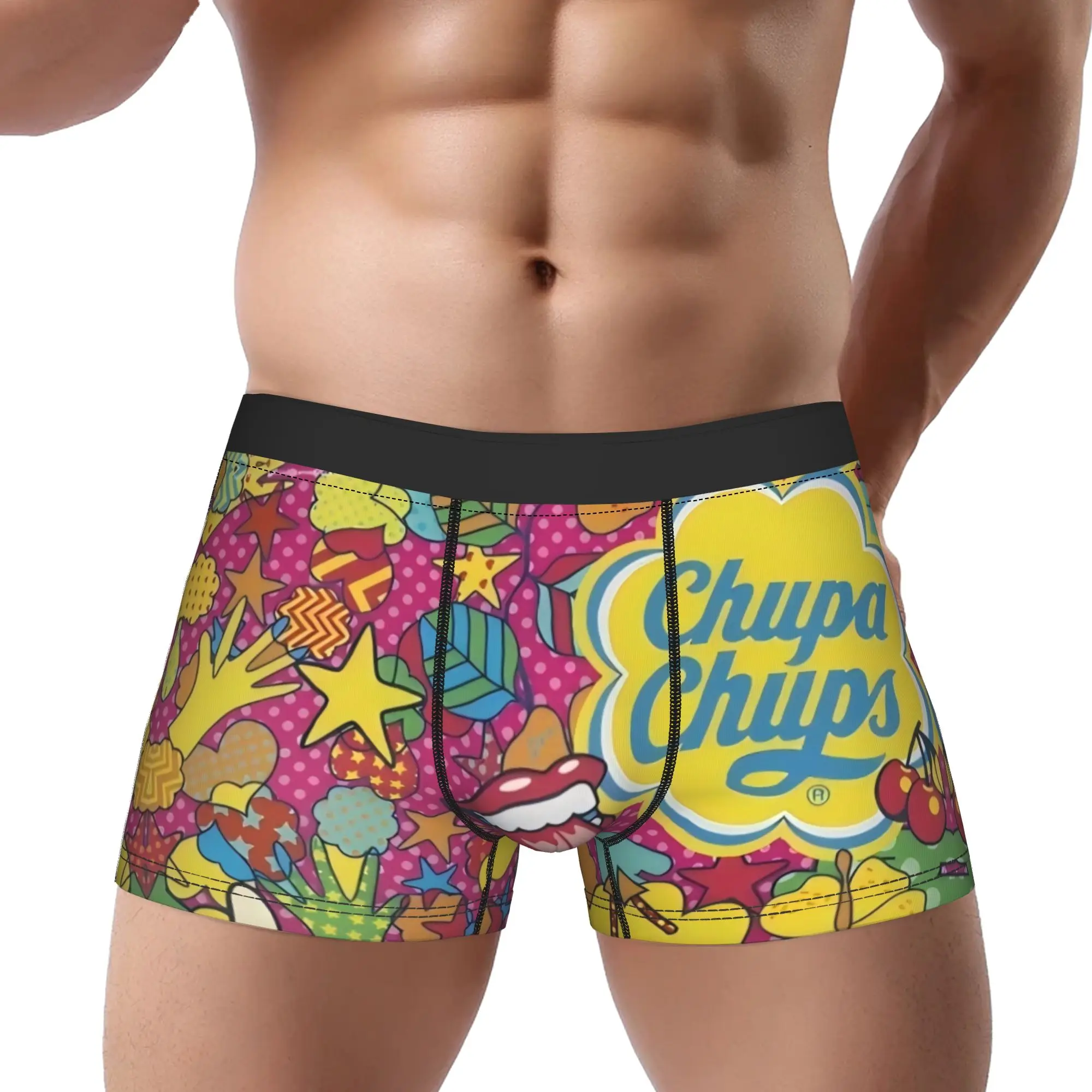 Chupa Chups Chupa Chups Underpants Homme, ropa interior para hombre, pantalones cortos cómodos, calzoncillos tipo bóxer
