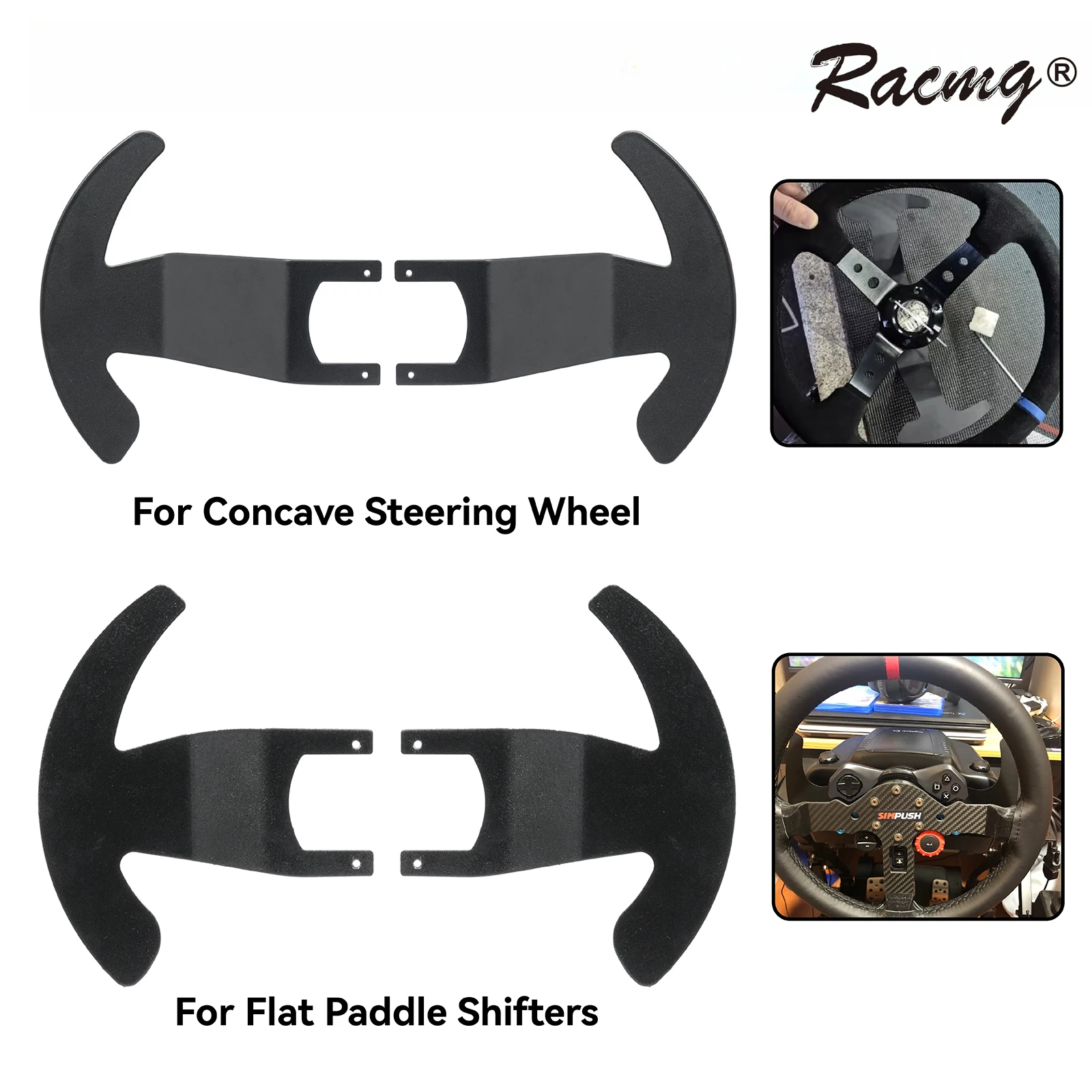 Heavy Duty Paddle Shifters for Logitech G25 G27 Wheel 13-14