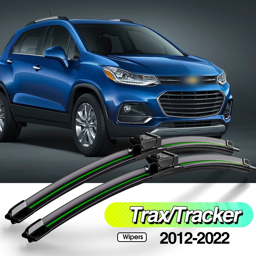 

For Chevrolet Trax Tracker 2012-2022 2pcs Front Windshield Wiper Blades Windscreen Window Accessories 2013 2015 2016 2018 2019