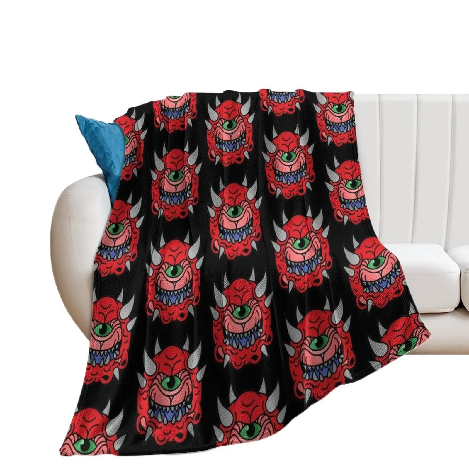 

Cacodemon Throw Blanket Luxury Thicken for winter Blankets