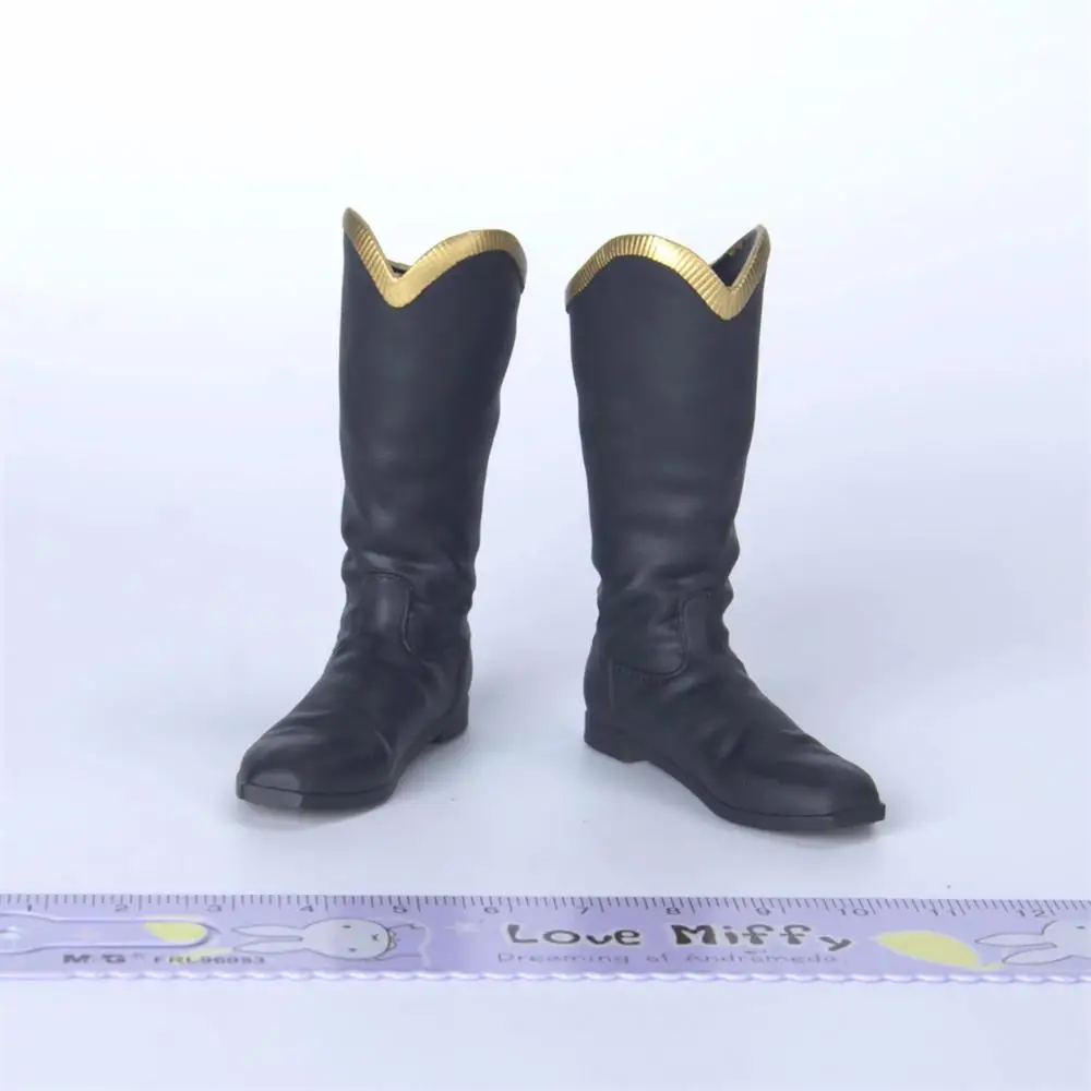 

1/6th BROWN ART Solider Doll Napoleon General Hollow Shoe Boots Toys Model Accessories For 12" Doll Figure Scene Component DIY