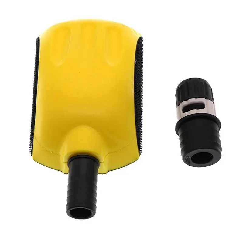 

ABLJ 6Inch Sanding Mouse Vacuum Hand Sanding Block For Polishing In Paint Woodworking