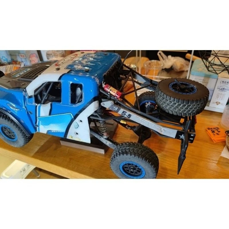 Direct Fit Rear Chassis Brace  for Losi Baja Rey V2 1/10 RC Short Course Truck 3D Printed Reinforced Parts Bolt-On Modification