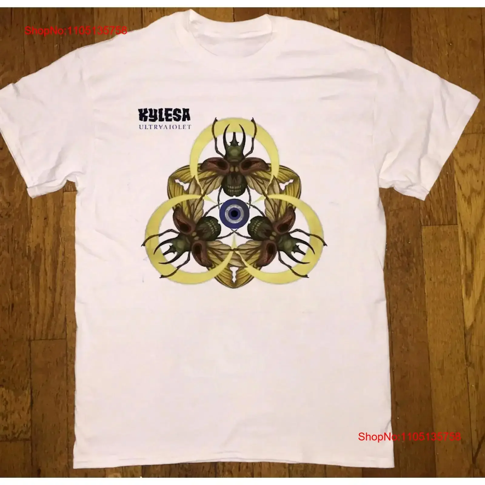 Kylesa Band Ultraviolet Album T Shirt White All Size Fan QE4 vintage Washed Comfortable Versatile Stylish graphic Slightly