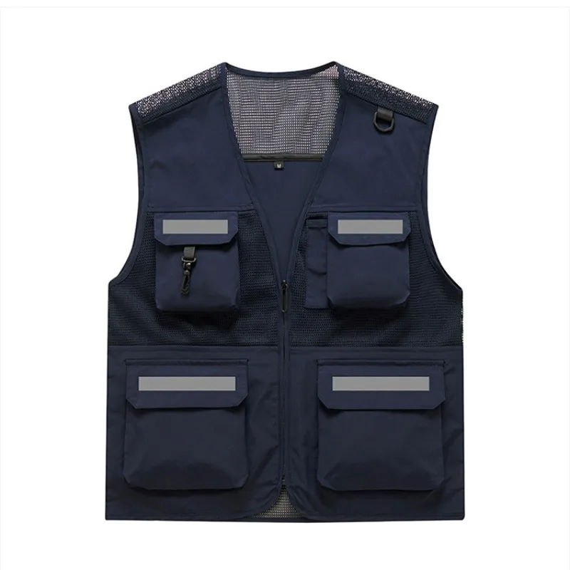 Mesh Multi-pocket Vest,outdoor Activities, Rock Climbing, Hiking, Camping, Fishing, Mountain Climbing, Travel, Reflective Vest