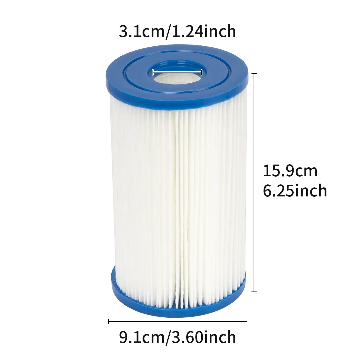 Type S2 spa filter details