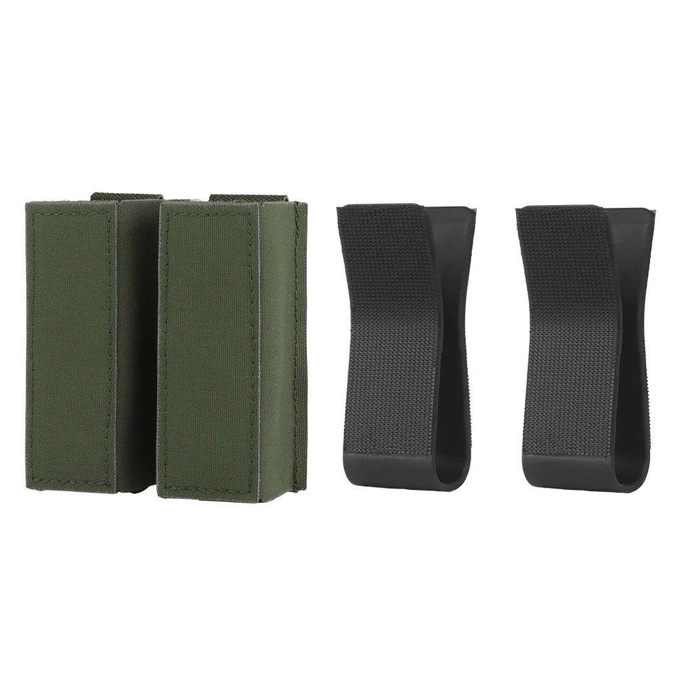 POSEIDON DEFENSE MK2 9mm .40 .357 Double Mag Pouch Magazine Carrier Quick Release Magazine Insert Compatible With 1.75" Belts