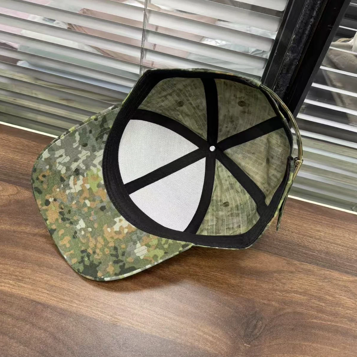 Outdoor baseball cap NFP Multi-green Woodland Camouflage baseball cap summer cap