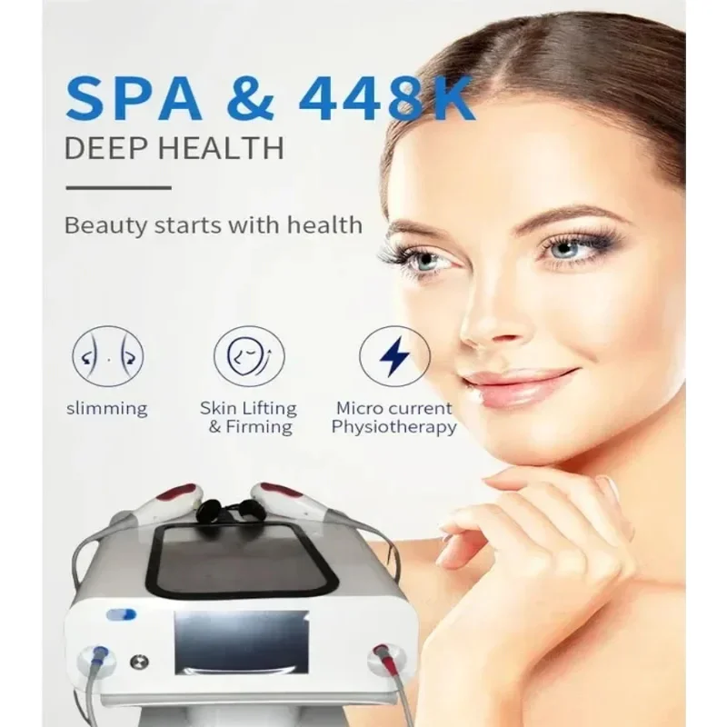 INDIBA Spain Technology 448K Tecar Cavitation Health and Beauty Body Care System RET CET RF Slim Machine for Weight Loss 2025