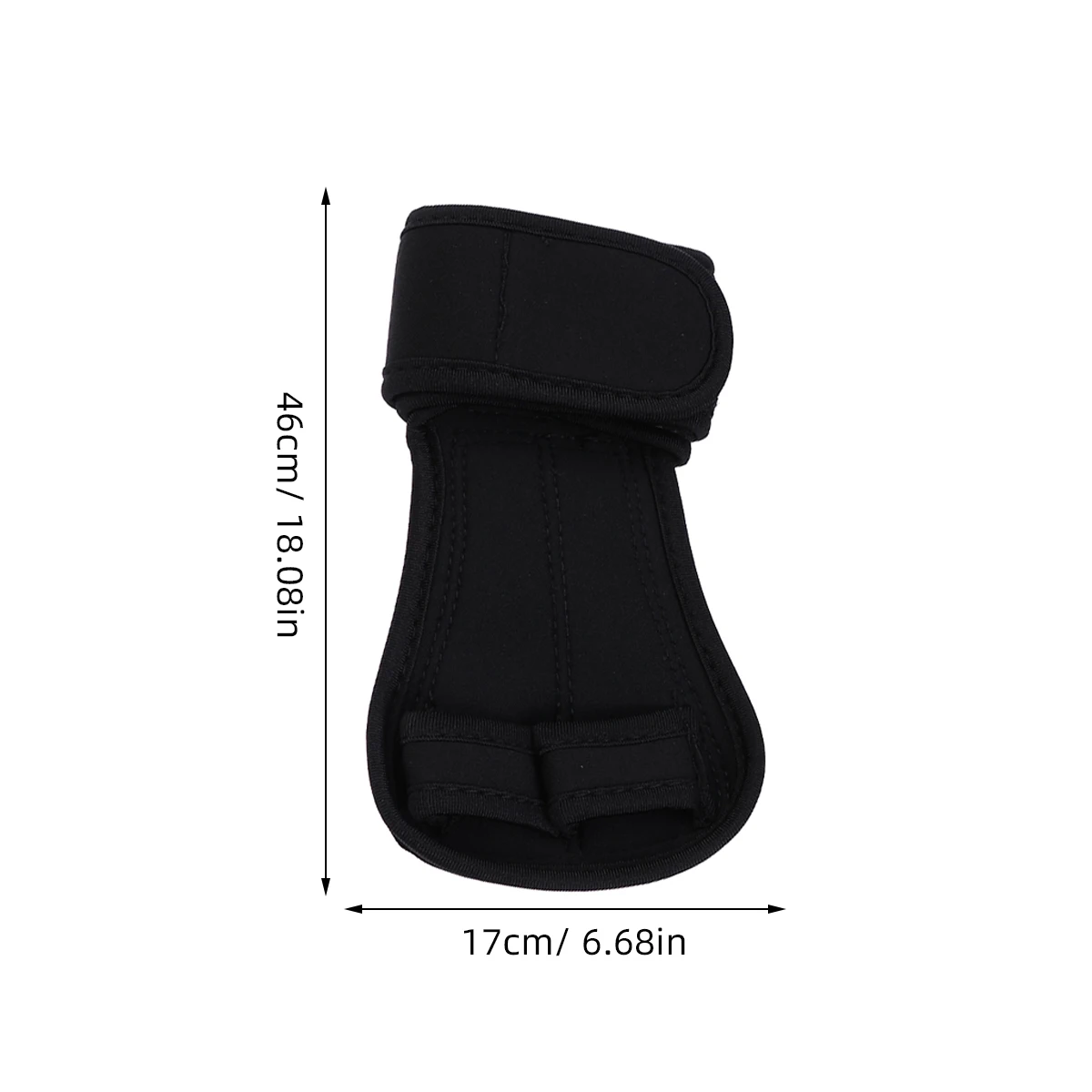 

Grip Straps Hand Pull Gloves Gloves Deadlift Anti-sweat Non-slip Unisex Adjustable Gym Neoprene Fitness