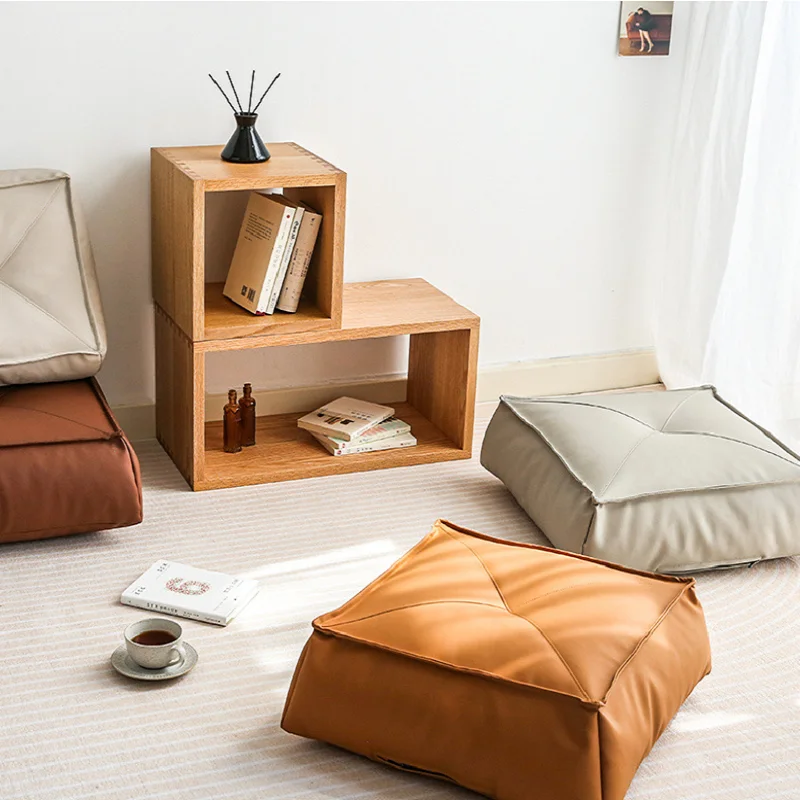 Nordic Style Floor Tatami Mats Meditation Cushion Cover Unstuffed Homestay Decor Ottoman Futon Yoga Balcony Seat Cushion Cover