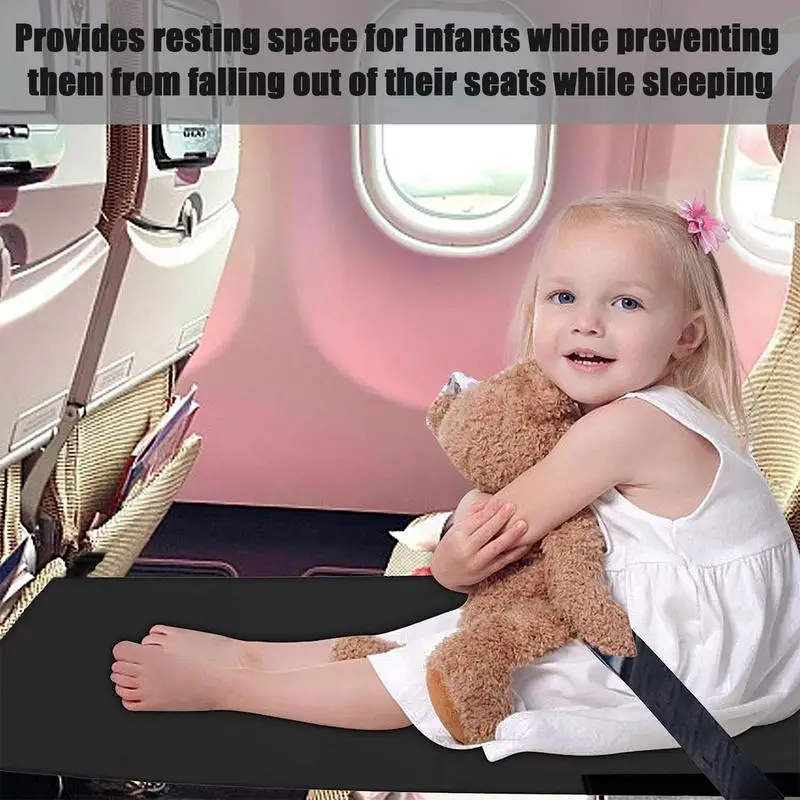 Airplane Seat Extender Kids Travel Airplane Bed Portable Travel Foot Rest Hammock   Airplane Seat Extender Leg Rest For Kids