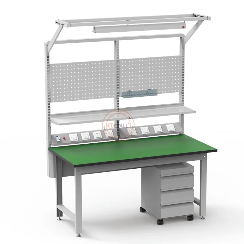 

Heavy Duty Modular ESD Workbench with Cold Rolled Steel for Warehouse and Engine Applications Industrial Repair Worktable Pro