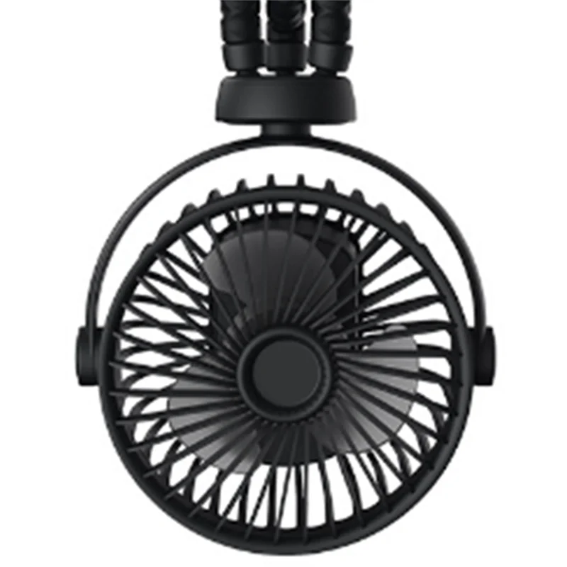 MACH-Baby Stroller Fan Mini Outdoor Fan USB Speed Flexible Octopus Fan Tripod Clip On Handheld Fan For Stroller Crib