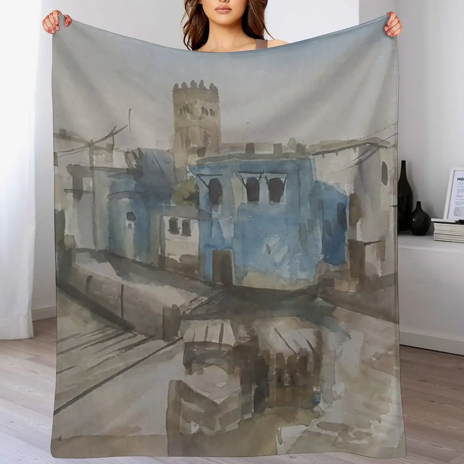 Mirage', CS:GO artwork, poster, print, design Throw Blanket Soft Comfort Blanket for Reading Watching TV