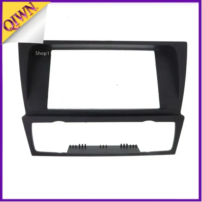 For BMW 3 Series E90 E91 E92 E93 2004 - 2012 2Din Car Radio Fascia Fascias Panel Frame CD DVD Dash Audio Interior Cover Trim