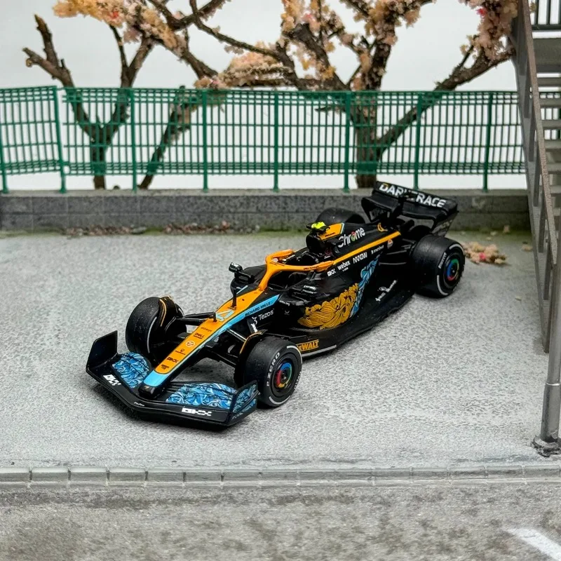 Tarmac Works 1/64 McLaren MCL36 Abu Dhabi Grand Prix 2022 Lando Norris Alloy Toy Motor Vehicle Diecast Metal Model Gifts