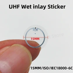 10PCS RFID UHF Tags Long Range Sticker Wet Inlay 860-960mhz Alien HEC EPC Global Gen2 ISO18000-6C 15MM RFID Uhf 915M Label