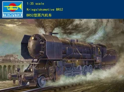 1/35 Trumpeter 00210 World War II German military model type steam locomotive BR52