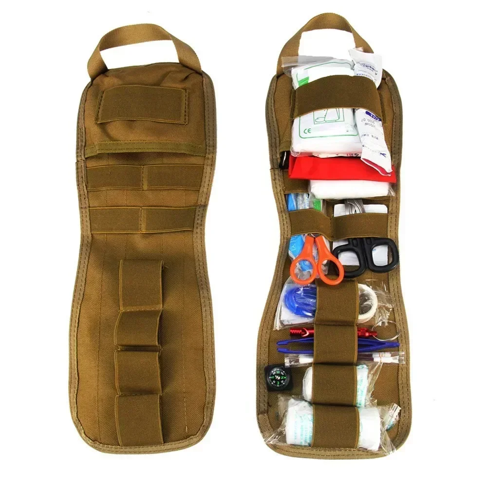 Molle Hunting Waist Bag EDC Tool Pouch Outdoor Sport Travel Hiking Camping Accessories Organizer Flashlight Scissors Holder Bags