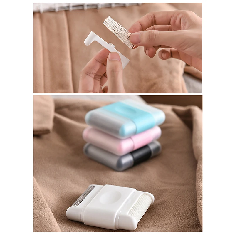 Mini Cute Lint Remover Manual Hair Ball Trimmer Fuzz Pellet Cut Machine Portable Epilator Sweater Tool