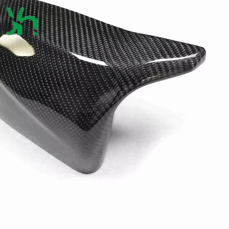 ل BMW X5 E70 X6 E71 2008 2013 المتكلم ألياف الكربون غطاء مرآة جانبية استبدال مرآة الرؤية الخلفية الإسكان #6