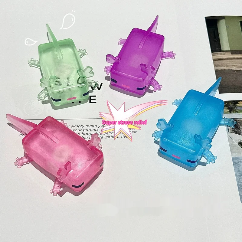 Gioco Axolotl Spremere Giocattoli Alleviare Lo Stress E Rilasciare Emozioni Agitarsi Sensoriali Spremere Giocattoli Aumentare Intrattenimento Festiva