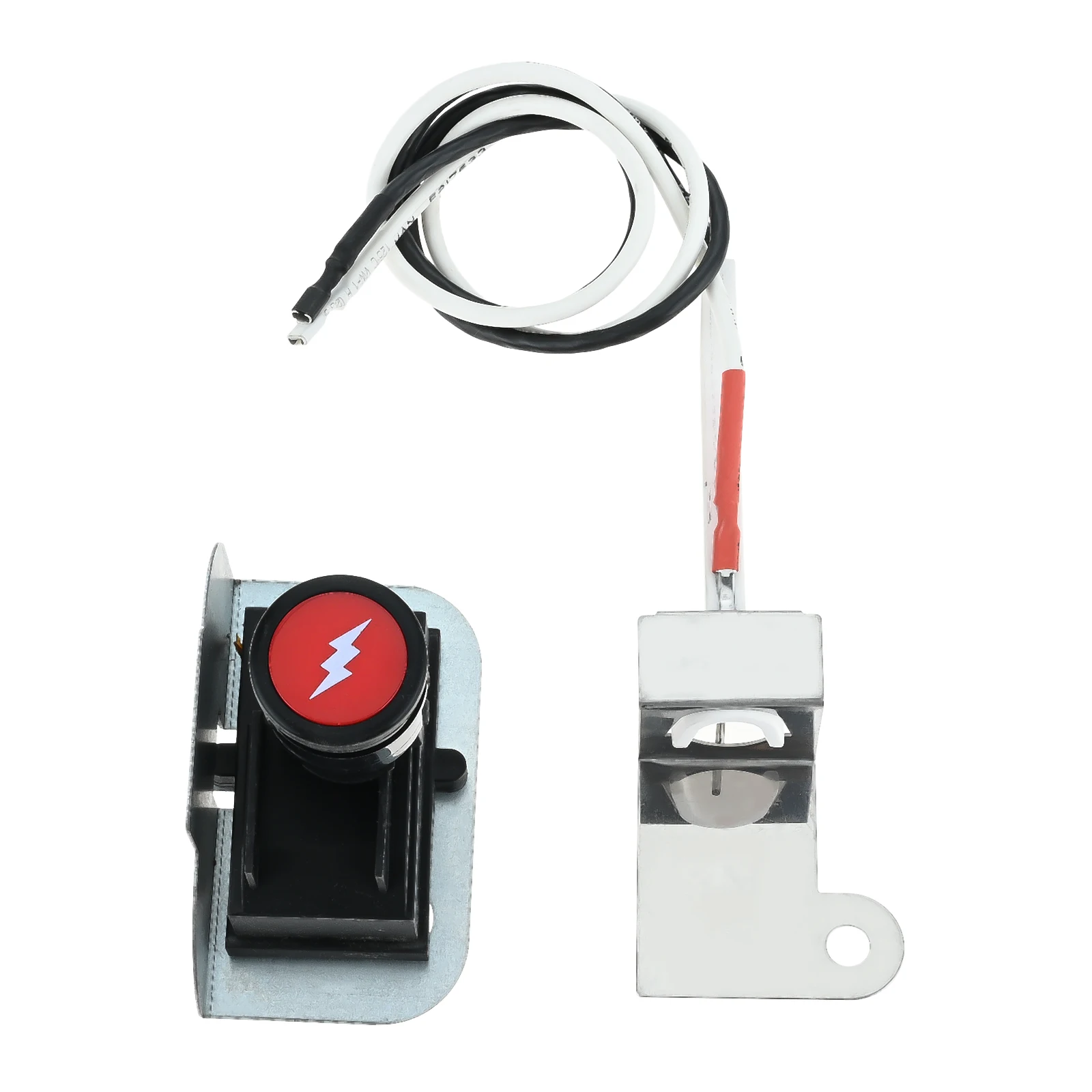 1Pc Igniter With High Spark Plug Wire Length 450mm Each Gas Electronic Two Outlets Fireplace/Oven/Heater/Kitchen BBQ Part