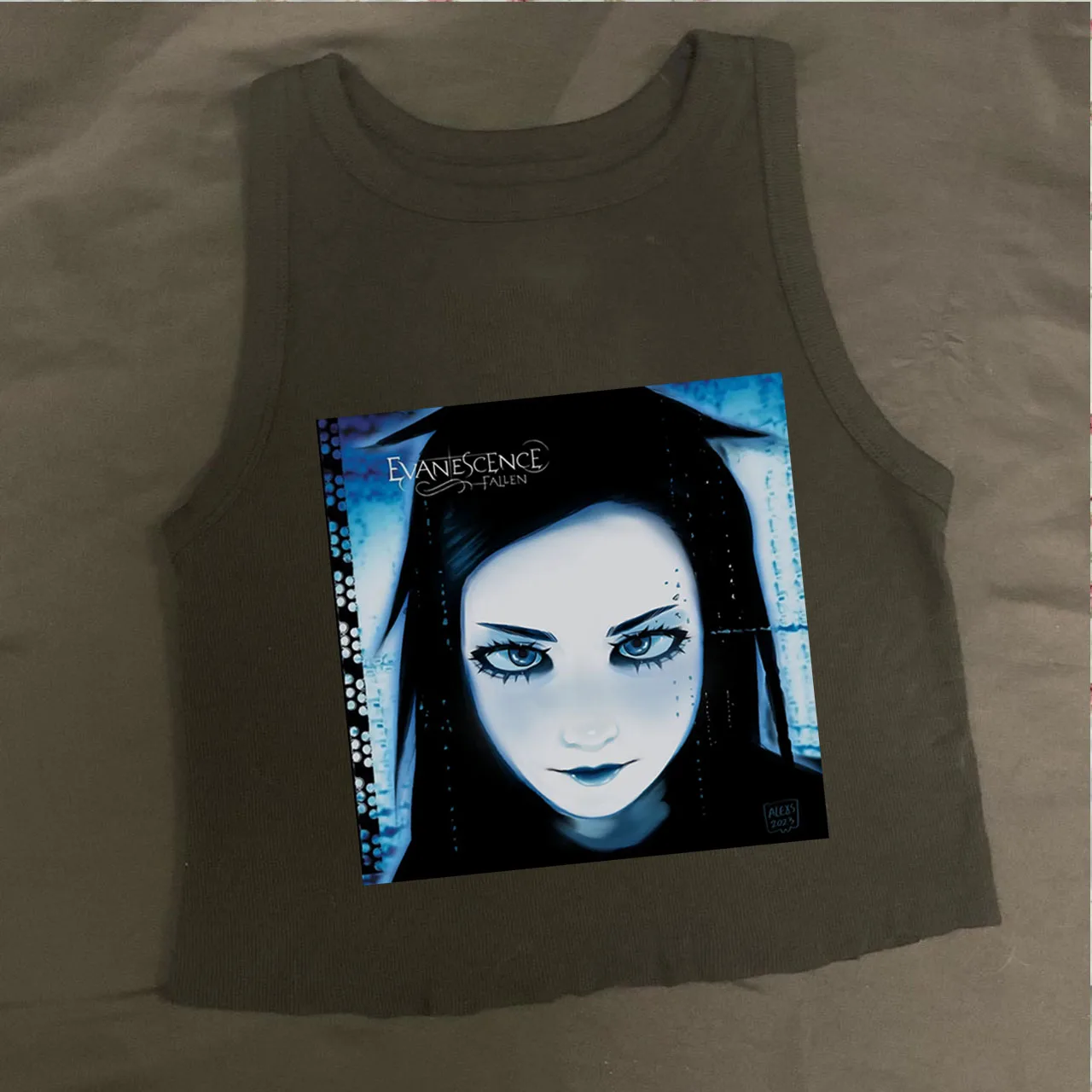 Punk Y2K korte mouwen Gothic straat T-shirt dames casual basic T-shirt dames jaren 2000 Gothic Emo meisjes street wear
