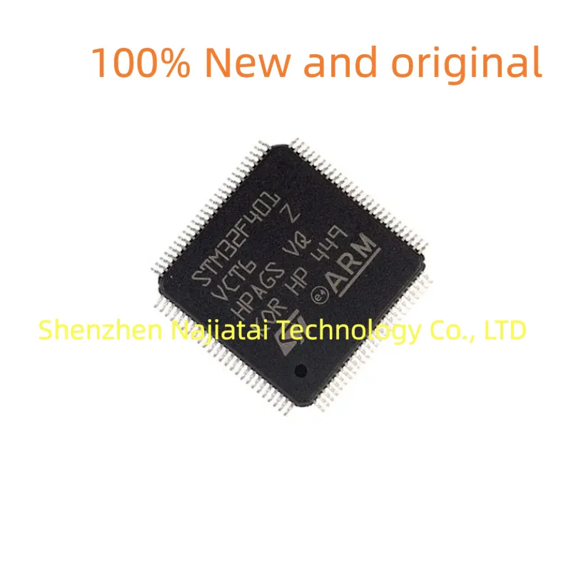

10 шт./лот, 100% новый оригинальный чип STM32F401VCT6 STM32F401 LQFP100