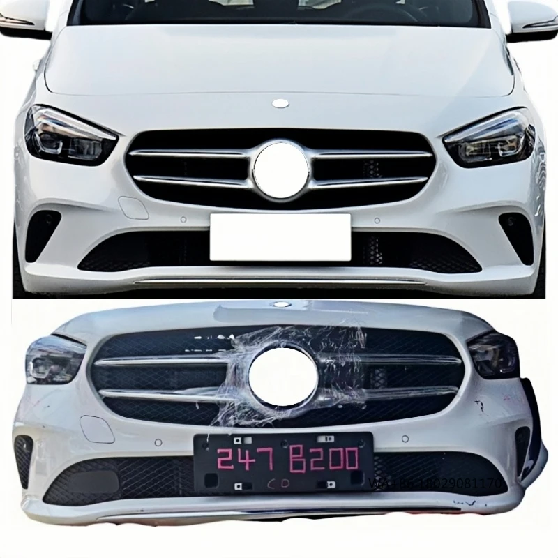 

B-Class 247 Rear Front Bumper Plastic Body Kit ABS Tow Hook Cut-Outs New aftermarket quality for CLA Replacement