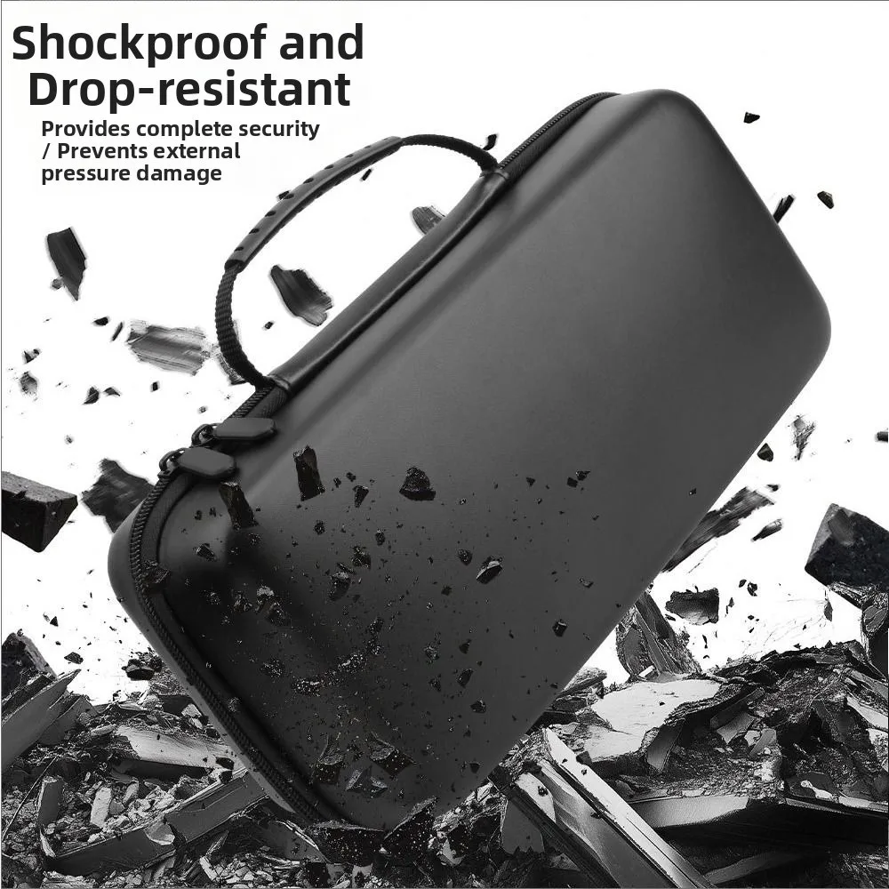 حقيبة حمل صلبة جديدة من جلد البولي يوريثان حقيبة تخزين مقاومة للصدمات غطاء حماية محمول مقاوم للماء لـ ROG Xbox ally/ROG Xbox ally X