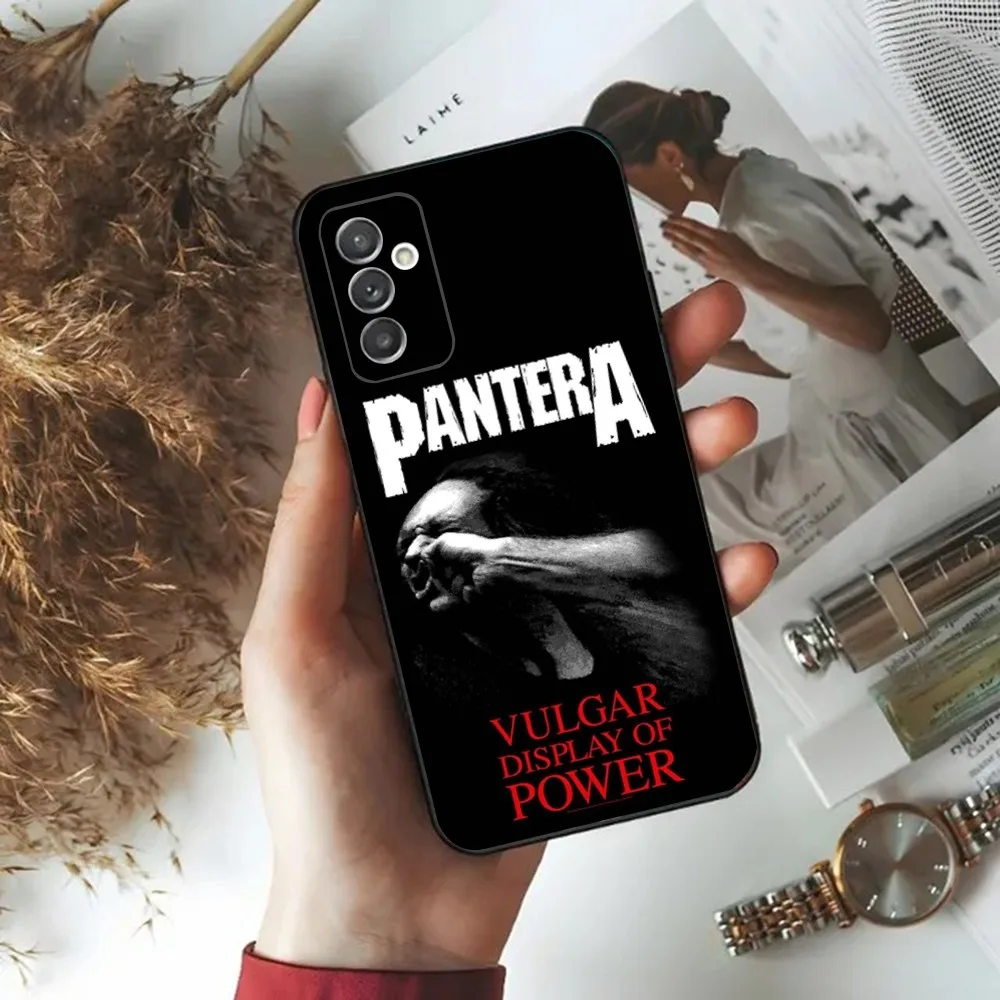 Pantera Ritual Metal Band Phone Case For Samsung Galaxy A20,A21s,A22,A31,A32,A52,A53,A72,73,A80,A91 Soft Black Phone Cover