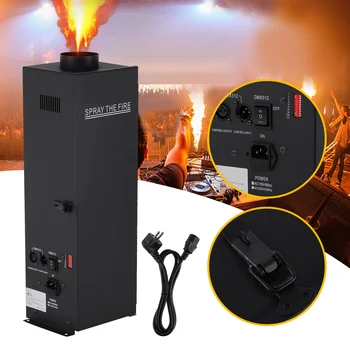 (ספינה מפני האיחוד האירופי) 200W DMX אש תרסיס אפקט להביור DJ שלב מקרן מכונה המפלגה