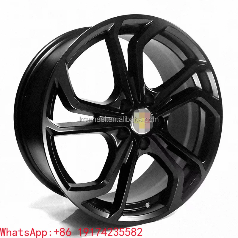 

Gloss Black 17-19 Inch Aluminium Alloy Racing Car Wheels 5X112 PCD Spokes Design for VW GOLF New Condition Passenger Car Wheels